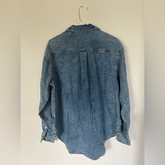 Good American Denim Uniform Shirt XS - Picture 13 of 14